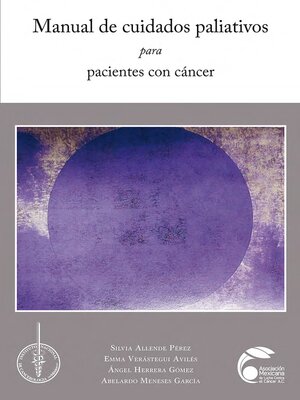 cover image of Manual de cuidados paliativos para pacientes con cáncer